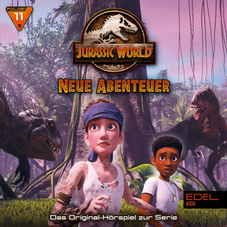 Jurassic World - Neue Abenteuer: Folge 11: Im Auge des Sturms / Langenstreckenlauf (Das Original-Hörspiel zur TV-Serie)