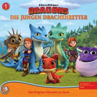 Dragons - Die jungen Drachenretter: Folge 1: Das Nest / Die Labyrinth-Höhlen (Das Original-Hörspiel zur Serie)