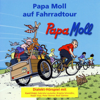 Papa Moll: Papa Moll auf Fahrradtour