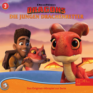 Dragons - Die jungen Drachenretter: Folge 3: Das Belzium-Wettrennen / Eiszeit (Das Original-Hörspiel zur Serie)
