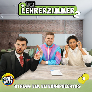 Im Lehrerzimmer, Spiel mit mir: Stress beim Elternsprechtag