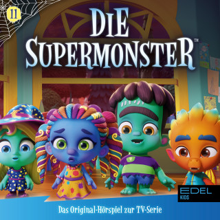 Die Supermonster: Folge 11: Grün vor Neid (Das Original-Hörspiel zur TV-Serie)