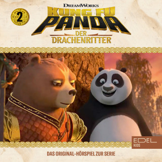 Kung Fu Panda - Der Drachenritter: Folge 2: Der Lotus / Die Legende von Meisterin Langzahn (Das Original-Hörspiel zur Serie)