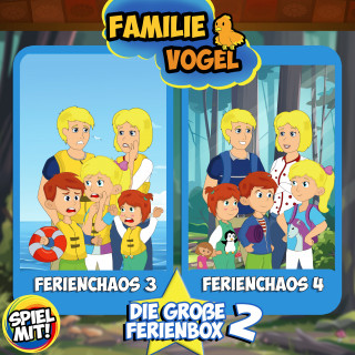 Familie Vogel, Spiel mit mir: Die große Ferienchaos Box 2, Ferienchaos 3 & Ferienchaos 4