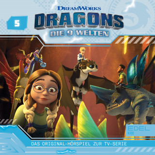 Dragons - Die 9 Welten: Folge 5: Die untoten Drachen / Der Waldbrand (Das Original-Hörspiel zur TV Serie)