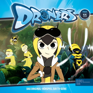 Droners: Folge 11: Der Magnetkorallen-Parcours / Das Käferbot-Rennen (Das Original-Hörspiel zur TV-Serie)