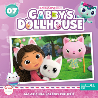 Gabby's Dollhouse: Folge 7: Kitty Fees Übernachtungsparty / Lass uns einen Film drehen! (Das Original-Hörspiel zur Serie)