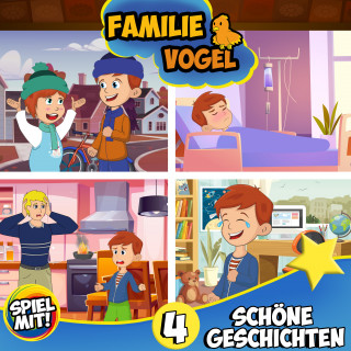 Familie Vogel, Spiel mit mir: 4 schöne Geschichten mit Familie Vogel