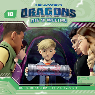 Dragons - Die 9 Welten: Folge 10: Der Himmelsbrenner / Die Eiswelt (Das Original-Hörspiel zur TV-Serie)