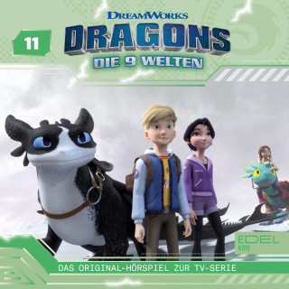Dragons - Die 9 Welten: Folge 11: Der Eissturm / Der geheimnisvolle Schneeverest (Das Original-Hörspiel zur TV-Serie)