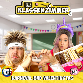 Im Klassenzimmer, Im Lehrerzimmer: Karneval und Valentinstag