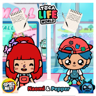 Toca Life World Story, Spiel mit mir: Naomi & Pepper