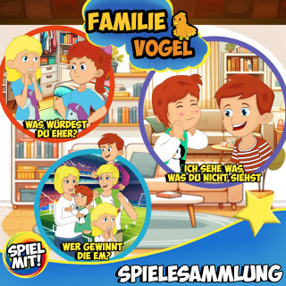 Familie Vogel, Spiel mit mir: Familie Vogels Spielesammlung