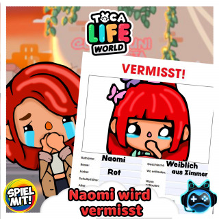 Toca Life World Story, Spiel mit mir: Naomi wird vermisst