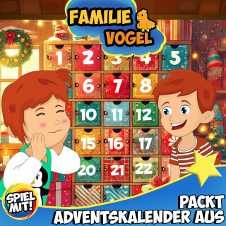 Familie Vogel, Spiel mit mir: Familie Vogel packt Adventskalender aus