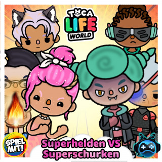 Toca Life World Story, Spiel mit mir: Superhelden VS. Superschurken - Teil 2