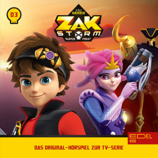 Zak Storm: Folge 3: Das Eisdrachenbaby / Im Innern der Chaos (Das Original-Hörspiel zur TV-Serie)