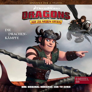 Dragons - Auf zu neuen Ufern: Folge 37: Der schreiende Tod Singer / Die Drachenkämpfe (Das Original-Hörspiel zur TV-Serie)