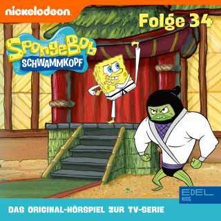 SpongeBob Schwammkopf: Folge 34 (Das Original-Hörspiel zur TV-Serie)