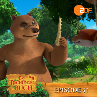 Das Dschungelbuch: Episode 51: Der Knochenkamm (Das Original Hörspiel zur TV Serie)