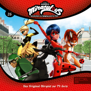 Miraculous: Folge 26: Tag der Helden - Teil 1+2 (Das Original-Hörspiel zur TV-Serie)