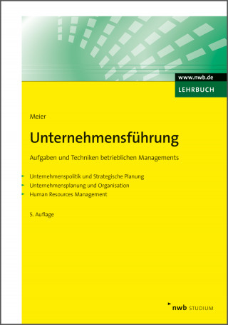 Harald Meier: Unternehmensführung