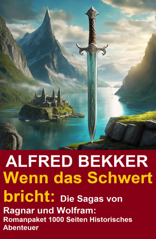 Alfred Bekker: Wenn das Schwert bricht: Die Sagas von Ragnar und Wolfram: Romanpaket 1000 Seiten Historisches Abenteuer
