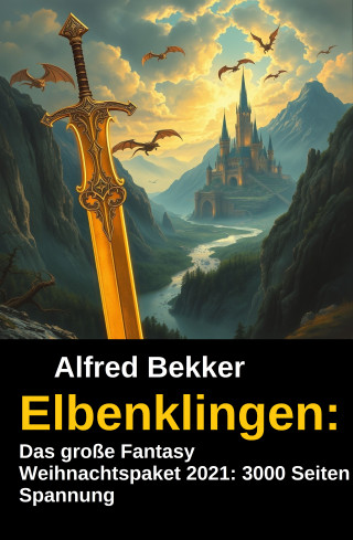Alfred Bekker: Elbenklingen: Das große Fantasy Weihnachtspaket 2021: 3000 Seiten Spannung