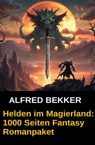 Alfred Bekker: Helden im Magierland: 1000 Seiten Fantasy Romanpaket