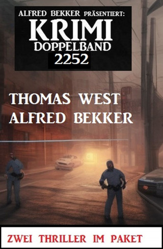 Alfred Bekker: Krimi Doppelband 2252