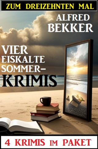 Alfred Bekker: Zum dreizehnten Mal vier eiskalte Sommerkrimis: 4 Krimis im Paket