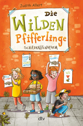 Judith Allert: Die wilden Pfifferlinge – Schildkrötenalarm