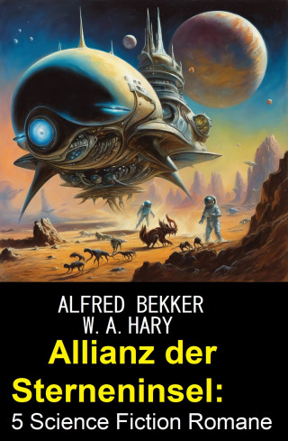 Alfred Bekker, W. A. Hary: Allianz der Sterneninsel: 5 Science Fiction Romane