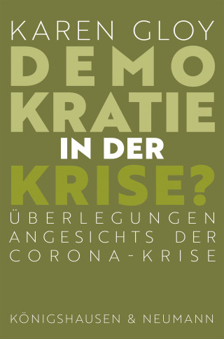 Karen Gloy: Demokratie in der Krise?