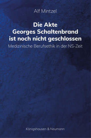 Alf Mintzel: Die Akte Georges Schaltenbrand ist noch nicht geschlossen