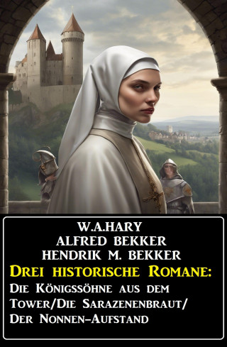 Alfred Bekker, W. A. Hary, Hendrik M. Bekker: Drei historische Romane: Die Königssöhne aus dem Tower/Die Sarazenenbraut/Der Nonnen-Aufstand