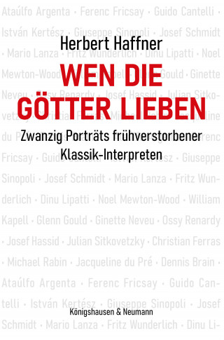 Herbert Haffner: Wen die Götter lieben