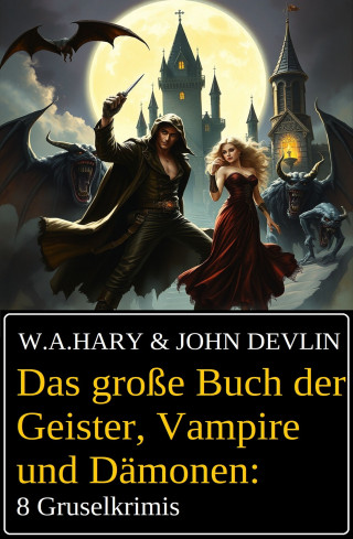 W. A. Hary, John Devlin: Das große Buch der Geister, Vampire und Dämonen: 8 Gruselkrimis