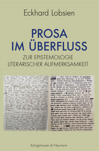 Eckhard Lobsien: Prosa im Überfluss