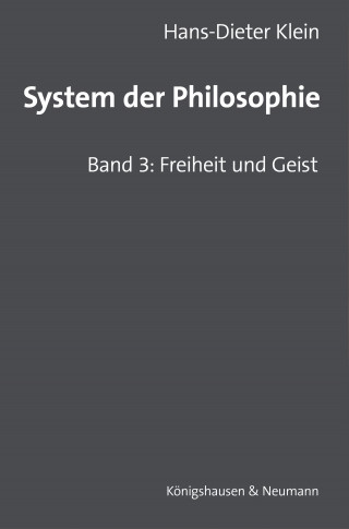 Hans-Dieter Klein: System der Philosophie