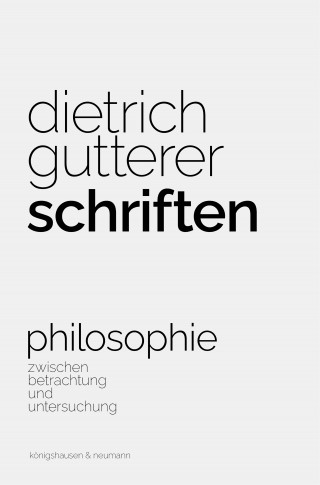 Dietrich Gutterer: Schriften