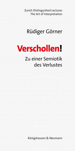 Rüdiger Görner: Verschollen!