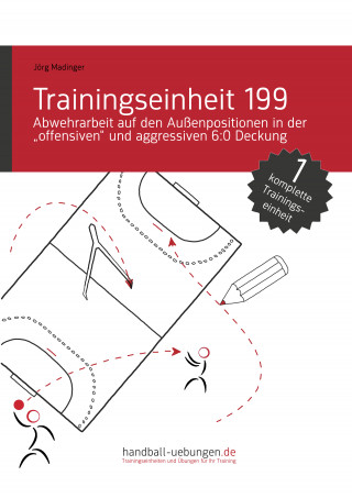 Jörg Madinger: Abwehrarbeit auf den Außenpositionen in der „offensiven“ und aggressiven 6:0 Deckung (TE 199)