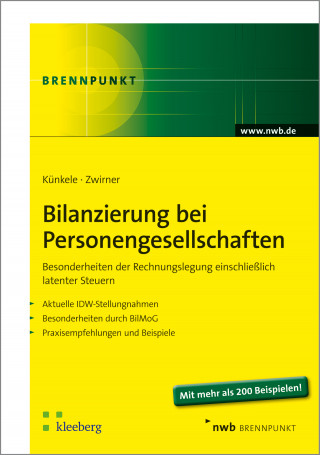 Kai Peter Künkele, Christian Zwirner: Bilanzierung bei Personengesellschaften