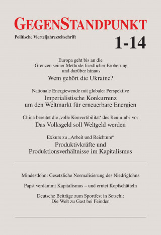 GegenStandpunkt 1-14