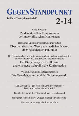 GegenStandpunkt 2-14