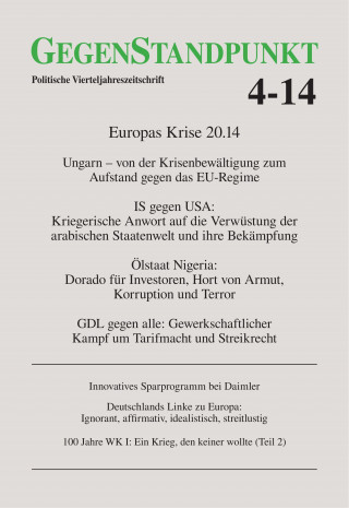 GegenStandpunkt 4-14