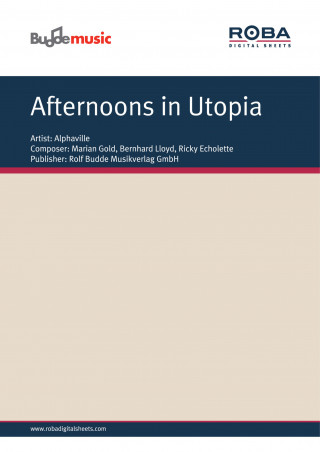 Marian Gold, Bernhard Lloyd, Ricky Echolette: Afternoons in Utopia