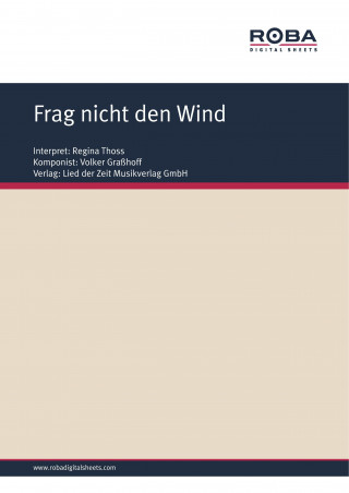 Volker Graßhoff, Joachim Müller: Frag nicht den Wind