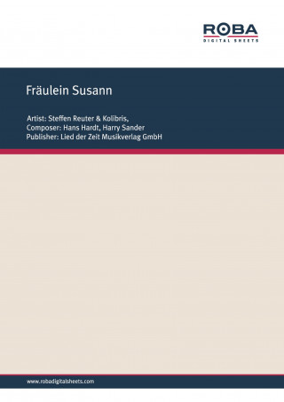 Hans Hardt, Harry Sander: Fräulein Susann